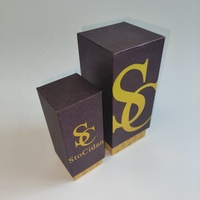 Boîte Cadeau Cosmétique en Papier Recyclable Premium avec Estampage à Chaud Doré et Lamination Mate Personnalisable pour Soins de la Peau et Huiles Essentielles de Luxe