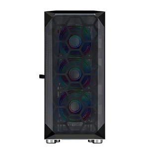Ha llegado recientemente a la venta al por mayor, <span class=keywords><strong>caja</strong></span> de escritorio de juegos de vidrio <span class=keywords><strong>templado</strong></span> USB3.0 blanco con ventiladores, juego completo de PC/Micro - Product Image 5