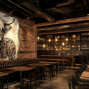 Caffè legno ristorante mobili divano <span class=keywords><strong>e</strong></span> stand sedia <span class=keywords><strong>e</strong></span> tavolo Set per bar bar bar - Product Image 3