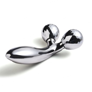 Rodillo Facial con Forma de Bola Grande, Herramienta de Masaje Ocular, Masajeador Facial 3D - Product Image 5