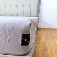Drap de mise à la terre pleine grandeur en coton Supima Pima 90, housse de lit antistatique