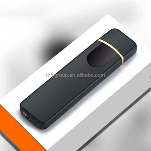 Encendedor de Cigarrillos Electrónico Recargable por USB, Sin Llama, Táctil, a Prueba de Viento, de Metal y con Logotipo Personalizado - Product Image 4