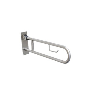 Fu Youde Main courante en forme de U en acier inoxydable 304, capacité de charge de 200 kg, pour salles de bain et toilettes - Product Image 4