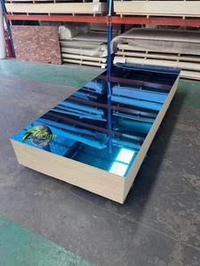 Panneaux muraux en PET brillant effet miroir en charbon de bambou <span class=keywords><strong>pour</strong></span> la décoration intérieure, usage domestique et bureautique - Product Image 2