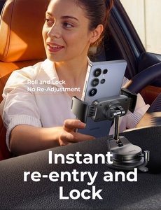 Support de téléphone LISEN populaire, réglable à 360°, avec verrouillage automatique et ventouse puissante pour tableau de bord de SUV et camionnette - Product Image 6