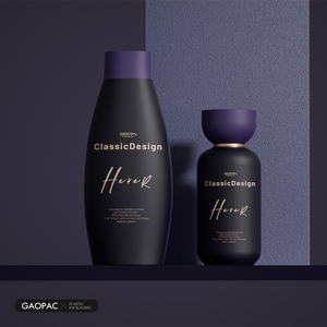 Sinh Thái Thân Thiện 300/500Ml HDPE Nhựa Bóp Chai Cho Tóc Dầu Gội Đầu Tóc Chai Cảm Ứng Mềm Mại Cơ Thể Rửa Kem Dưỡng Da Chai - Product Image 1