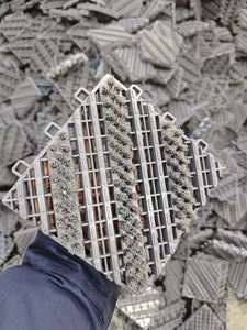 Outdoor EVA Nylon <strong>Brush</strong> Interlocking Customized LOGO Entrance <strong>Floor</strong> Mat - Product Image 4