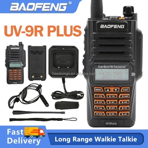Radio Bidireccional BAOFENG UV-9R Resistente al Agua y al Polvo con FM, Intercomunicador Baofeng Uv9r, Walkie Talkie Portátil Negro Inglés 128 - Product Image 6