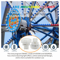Comaleon 24V LED Point Light Étanche Amusement Funfair Premium LED Cabochon Ferris Éclairage