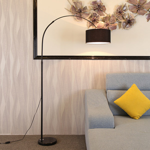 Lámpara de Pie Moderna de Latón Negro con Pantalla de Cristal, Altura Ajustable, Base E26, Luz LED Blanca Fría, Regulable, Alto CRI 90, Residencial - Product Image 5