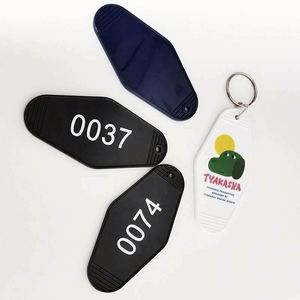 Clear Plastic Keychain Glitter Acrylic Motel <b>Key</b> <b>Chains</b> - Product Image 6