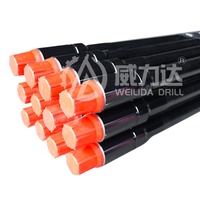 Tuyau de forage en acier allié pour le forage pétrolier, filetage standard API, tuyau de forage forgé à embout coupé