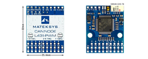 Adaptador CAN-L4-PWM para UAV MATEK, AP_PERIPH, ESCs Metálicos Unisex con Capacidades DShot, Compatible con ArduPilot, Guangdong, China - Product Image 4