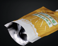 Pochette alimentaire refermable biodégradable anti-odeur personnalisée avec bec verseur en aluminium stérilisable