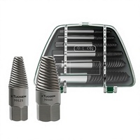 Outils de quincaillerie Tuosen – Kit de 5 pièces pour le retrait de robinets et de vannes triangulaires, extracteur de goujons filetés et extracteur de vis cassées – Modèle 12991