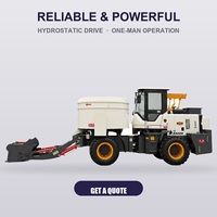 Camion malaxeur à béton haute performance 92KW, mini, mobile, auto-chargeur, de type volumétrique, pour la construction rurale