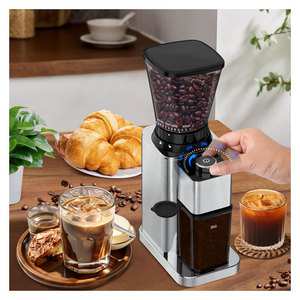 เครื่องชงกาแฟเอสเพรสโซขนาดเล็กสำหรับธุรกิจ พร้อมเครื่องบดแบบ Burr Grinder และวัสดุสแตนเลส เหมาะสำหรับร้านกาแฟและใช้ในครัวเรือน - Product Image 2