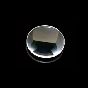 Verre optique <span class=keywords><strong>CaF2</strong></span>, diamètre 25,4 mm, longueur focale 25,4 mm-200 mm, lentille biconvexe avec revêtement AR - Product Image 1