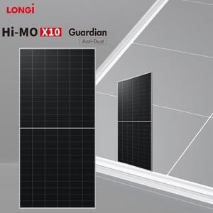 แผงโซลาร์เซลล์ LONGI Hi-MO X10 Guardian Longi LR7-72HVDF 640~665M รุ่นใหม่ แผงกระจกสองชั้น BC Cell Longi Himo X10 Guardian LR7-72HVDF - Product Image 4