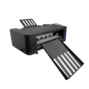Máquina automática de corte e vinco de etiquetas com tela sensível ao toque FRENTE DXS350