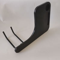 Chaise de formation pour étudiants avec tablette d'écriture extra-large, porte-gobelet et porte-livre pour salles de classe et examens