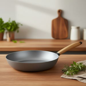 Sartén Nomad de 30 cm con mango de madera antiadherente para cocinar - Product Image 3