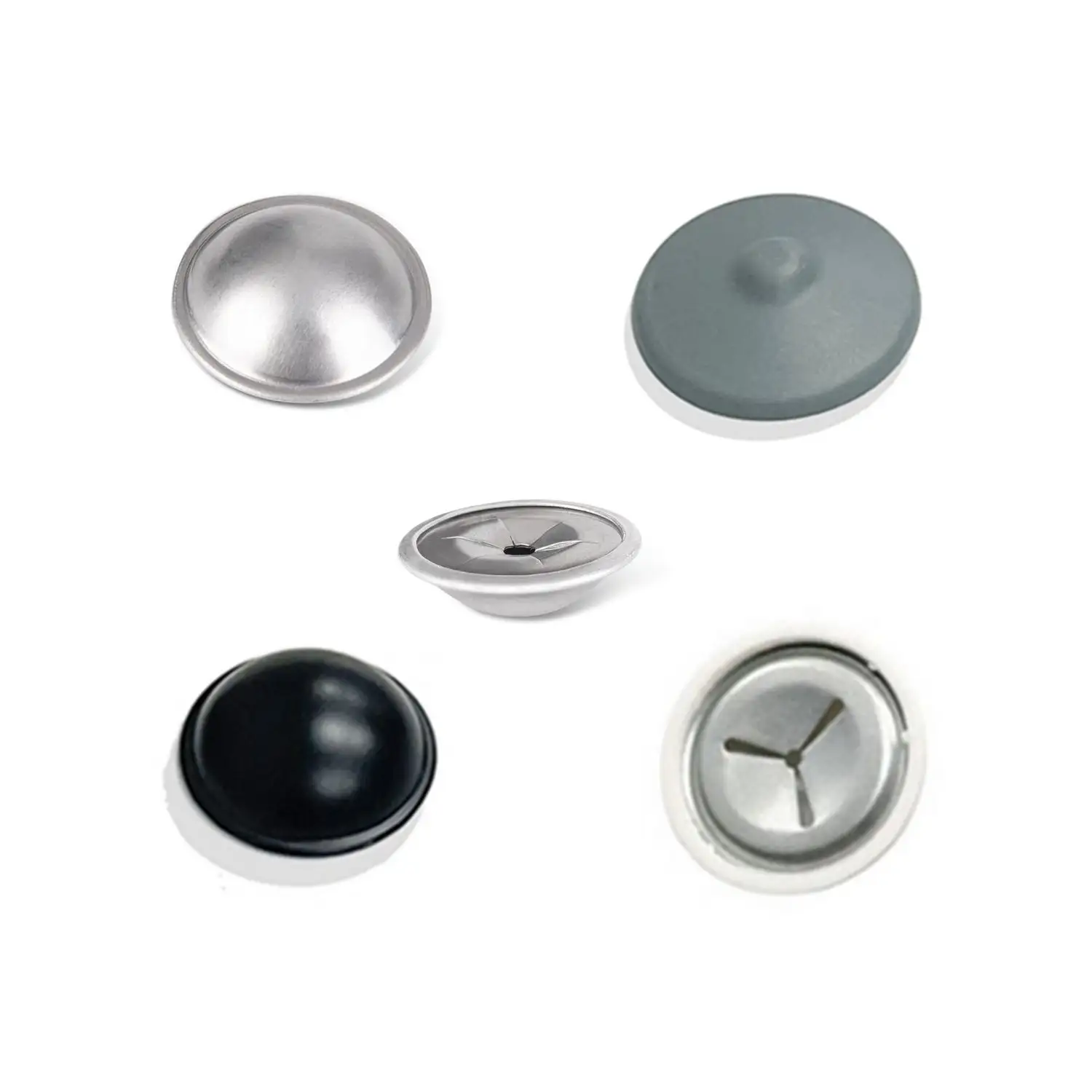 Insulation Nails Suppliers SS304 Aluminum Plastic Insulation Dome cap washer for CD Weld Pin Lacing anchor