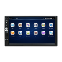 Lecteur DVD de voiture Écran tactile 7 "Stéréo de voiture 2Din Universel Android10.0 Navigation de voiture avec RDS et DSP WiFi BT5.0 Image de recul