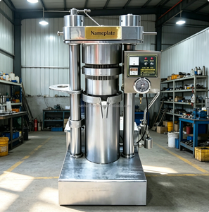 Prensa Hidráulica para <span class=keywords><strong>Aceite</strong></span> <span class=keywords><strong>en</strong></span> Frío y <span class=keywords><strong>en</strong></span> Caliente para Sésamo, Soja y Almendras - Product Image 1