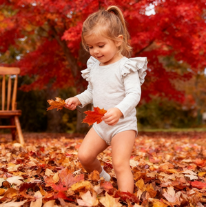 Tutina in Cotone Tinta Unita per Neonati e Bambini, Pagliaccetto Autunnale con Maniche Lunghe a Sbuffo e Bottoni a Pressione per Bambine, Prezzo all'Ingrosso - Product Image 6
