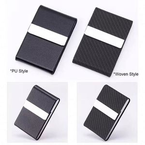 Estuche de Negocios Personalizado de Cuero PU, Tarjetero Delgado de Metal con Cierre Magnético, Regalos Promocionales Personalizados - Product Image 6