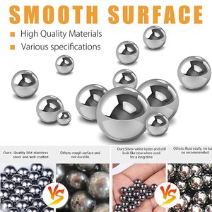 Esfera Hueca de Acero Inoxidable AISI 304 316 316L de Alto Pulido SAIGE con Espejo, de 15 mm a 1.5 Metros - Product Image 2