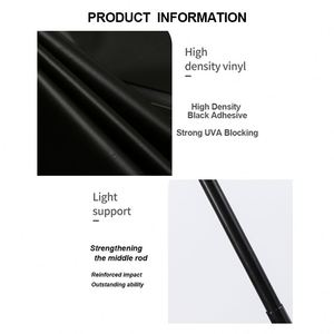 Paraguas Plegable de 24 Varillas, Totalmente Automático, Negro, de Plástico, para Días Soleados y Lluviosos, con Logotipo Personalizado, Venta al Por Mayor - Product Image 3