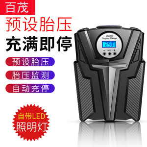 เครื่องสูบลมยาง 22 กระบอกสูบ 35 ลิตร พร้อมจอ LCD แสดงผล ปิดอัตโนมัติ 12V สีดำ กระบอกสูบเดี่ยว - Product Image 5