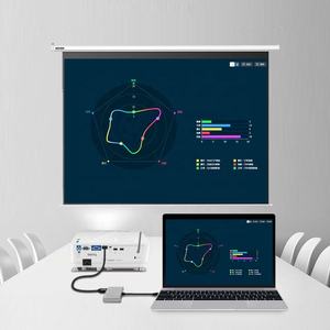 3 In 1 USB C ถึง4K HDMI VGA 3.5Mm ประเภทเสียง C Hub สำหรับ MacBook และ <span class=keywords><strong>ChromeBook</strong></span> และ <span class=keywords><strong>Huawei</strong></span> Matebook และ Samsung S8 S9 S10และอื่นๆ - Product Image 4