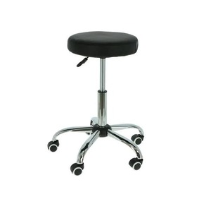 Tabouret chirurgical en acier inoxydable le plus vendu avec siège rembourré pour hôpitaux, cliniques et centres médicaux, disponible à la vente - Product Image 1