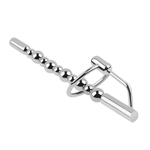 RVS metalen urethrale <span class=keywords><strong>penis</strong></span> expander urethra katheter kuisheidsstimulator dilator voor mannen adult sex toys - Product Image 4