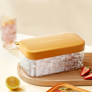 Chất lượng cao dễ dàng phát hành xoay <span class=keywords><strong>Ice</strong></span> Cube khay Multilayer Whisky <span class=keywords><strong>ice</strong></span> cubes khuôn với hộp lưu trữ và nắp <span class=keywords><strong>Ice</strong></span> Cube Maker - Product Image 2