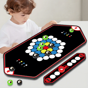 Nouveau jeu de société TOPSKY TOYS pour deux joueurs, jeu de billes magnétiques en plastique écologique, emballage en boîte colorée pour les moments décontractés - Product Image 3