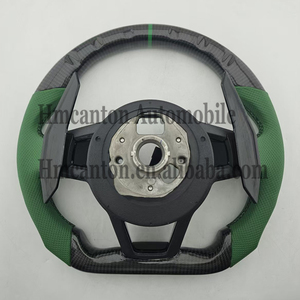 Wholesale High Quality Carbon Fibre Perforated Leather <b>for</b> Audi A3 A4 A4L A5 A7L A8 Q5 Q7 B9 A6 R8 <b>Steering</b> <b>Wheel</b> - Product Image 2