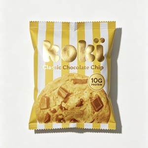 Bolsas de Aluminio Pequeñas Personalizadas para Galletas, Termosellables, Impresas, de Grado Alimenticio, Laminadas, para Empacar Dulces y Productos de Repostería - Product Image 1