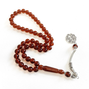 <span class=keywords><strong>Rosario</strong></span> Musulmano di Lusso in Bachelite, 45 Perle, Alta Qualità, Tasbih Islamico <span class=keywords><strong>Turco</strong></span>, Tasbeeh, Masbaha, Subha, Perle per la Preghiera - Product Image 4