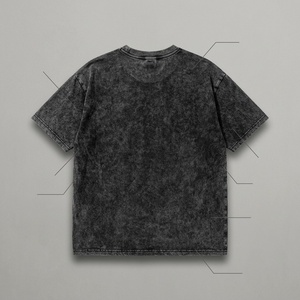 เสื้อยืดคอตตอน 100% หนัก 250 แกรม ทรงบ็อกซี่ โอเวอร์ไซส์ สไตล์วินเทจ สตรีทแวร์  แบบย้อมสีเอซิดวอช  รับผลิตเสื้อยืดเปล่าสำหรับแบรนด์ส่วนตัว - Product Image 1