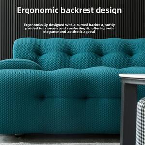 फोशान कस्टम-निर्मित लक्जरी सरल आधुनिक शैली के कपड़े अनुभागीय सोफे मॉड्यूलर दो-सीटर तीन-सीटर तीन-सीटर तीन-सीटर तीन-सीटर - Product Image 4