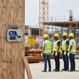 Orologi di tempo per la costruzione del sito di presenza di tempo biometrico di impronte digitali con alimentazione di backup (TFT500P) - Product Image 5