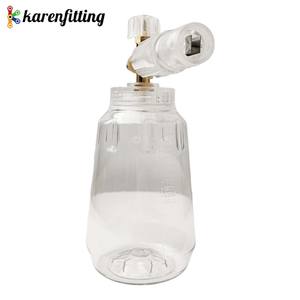 Pistola de Agua a Alta Presión con Generador de Espuma, Cañón de Espuma Ajustable, Lanza de Espuma para Lavado de Autos, Pistola de Lavado a Presión - Product Image 2