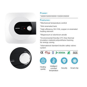 <span class=keywords><strong>Chauffe</strong></span>-<span class=keywords><strong>eau</strong></span> <span class=keywords><strong>électrique</strong></span> compact à réservoir carré de 6, <span class=keywords><strong>10</strong></span>, 15 ou 30 <span class=keywords><strong>litres</strong></span> à <span class=keywords><strong>prix</strong></span> réduit pour évier de cuisine, salle de bain et douche de camping-car - Product Image 4