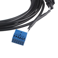 Adaptor Kabel Harness Modul Mikrofon 8X0 035 447 untuk Volkswagen CD Radio Host