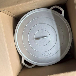 Marmite <span class=keywords><strong>de</strong></span> Cuisson en Aluminium Moulé Sous Pression <span class=keywords><strong>de</strong></span> Haute Qualité Avec Couvercle, Ustensile <span class=keywords><strong>de</strong></span> <span class=keywords><strong>Cuisine</strong></span> Polyvalent en Aluminium - Product Image 1