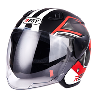 Vente chaude Unisexe ABS EPS Rétro Open Face Casques De Moto Pour Adultes Vintage Casque Head Guard Motos Fabrication